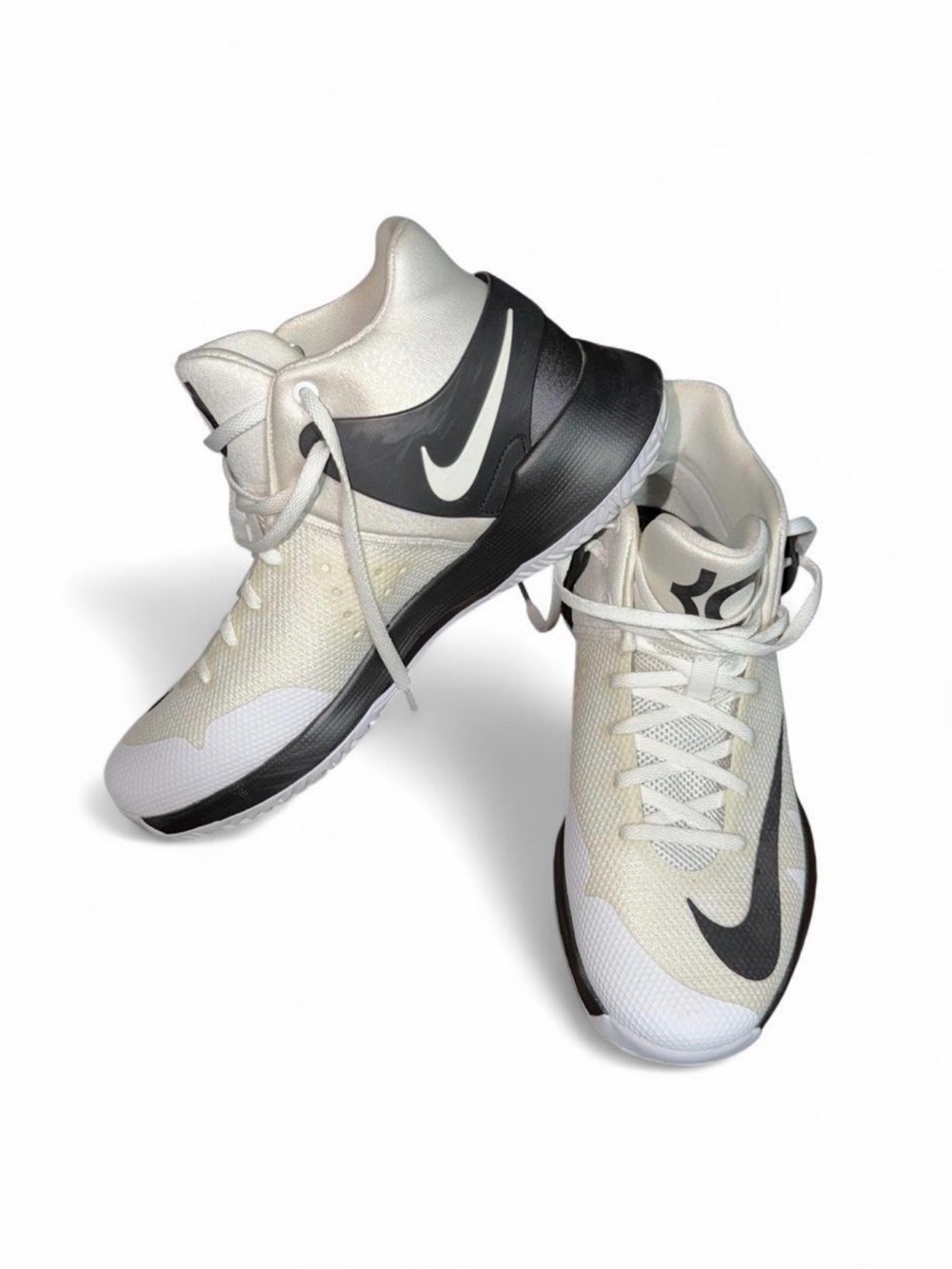 Nike KD Trey IV Men’s Basketball Sneakers - White & Black
